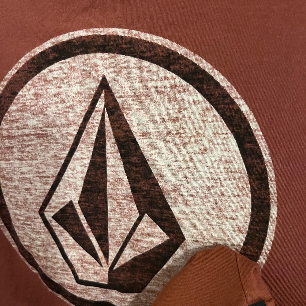 Volcom Diamond Logo Graphic Print Modern Fit Short Sleeve Shirt. M. 100% Cotton. - Picture 5 of 12